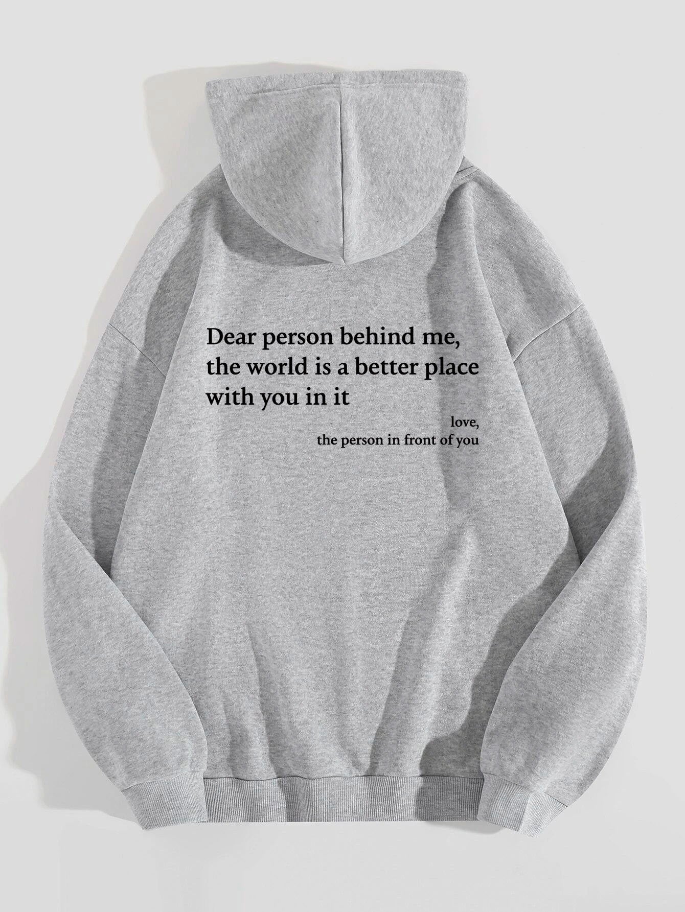 Hoodie Douceur Imprimé