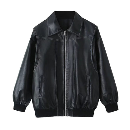 Veste Biker Oversize