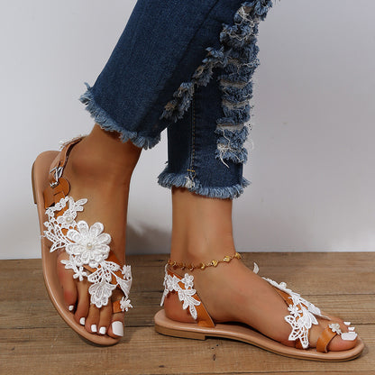 Lace Sandals Bohemia Beach