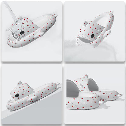 Chaussons Requin Amoureux