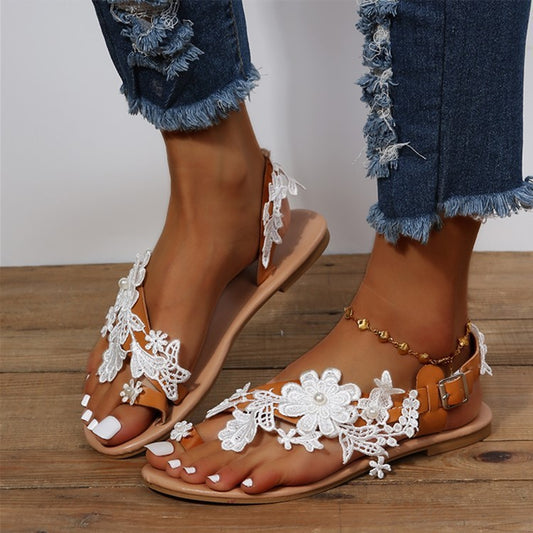 Lace Sandals Bohemia Beach